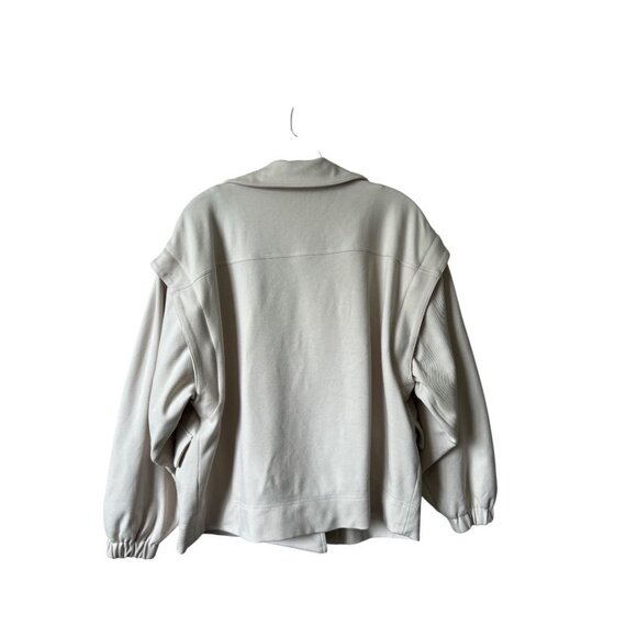 NWT SKFK Maren Cream Convertible Biker Jacket | Vest Medium Reg. $279 - Picture 8 of 16